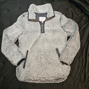 Cozy Sherpa fleece. Size small